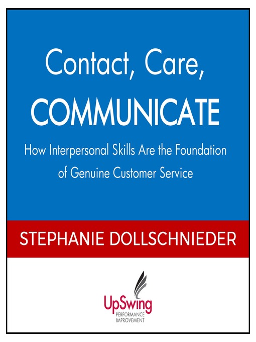 Title details for Contact, Care, Communicate by Stephanie Dollschnieder - Available